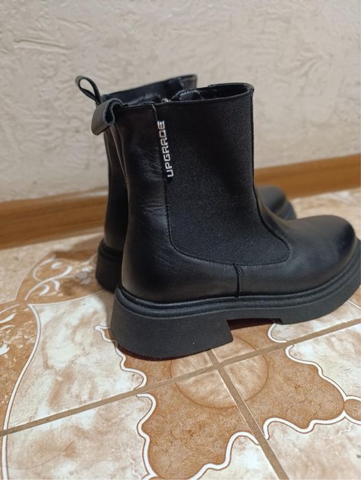 Черевики зимові/ стильні челсі