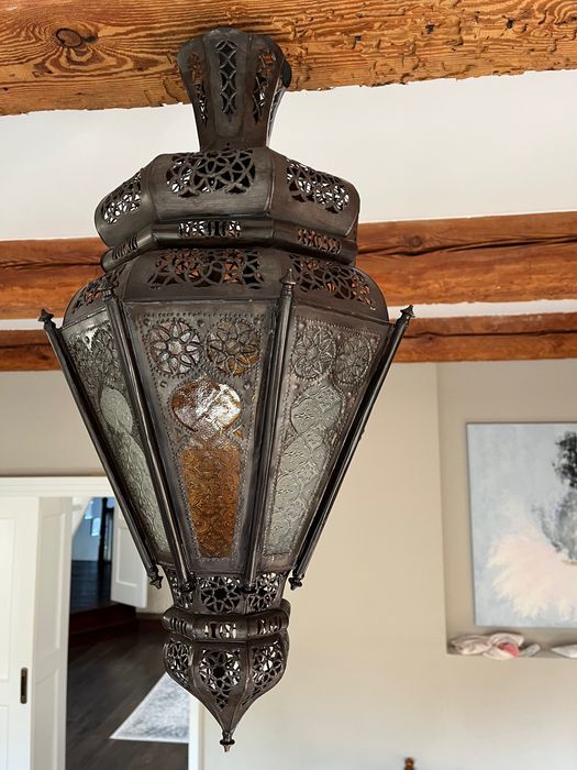 Lampa wisząca orientalna, egzotyczna, industrialna Dubai