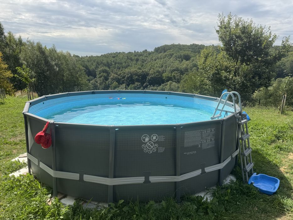 Basen 4.9m z podgrzewaczem Aco Collector- pełne wyposarzenie