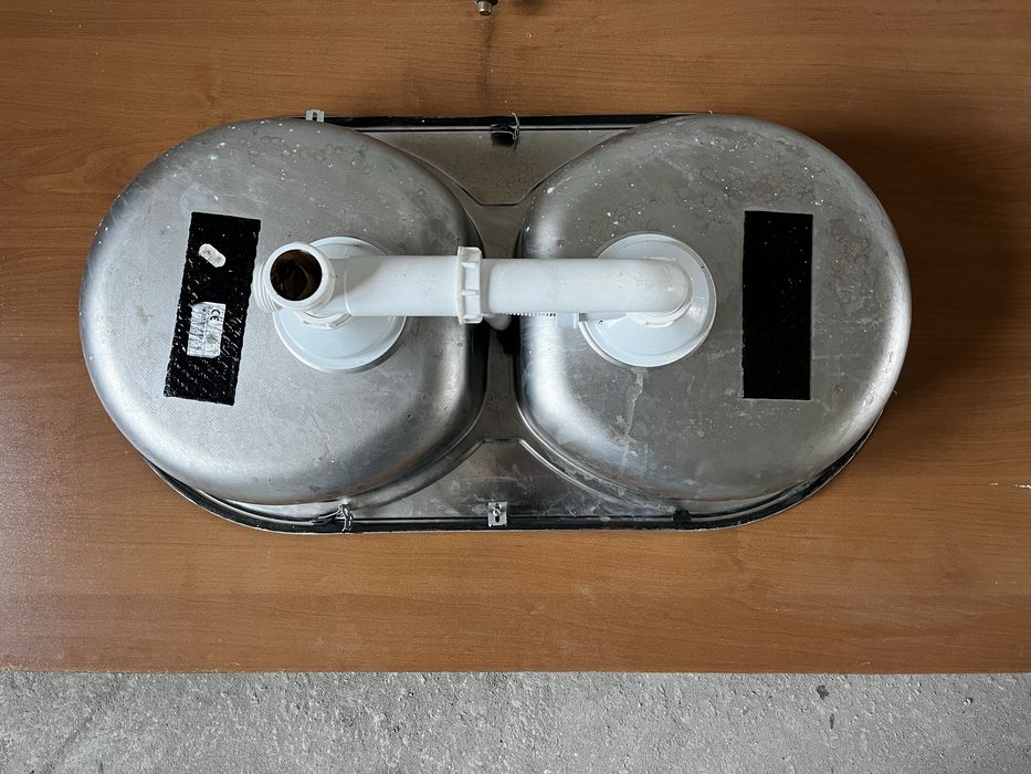 zlewozmywak dwukomorowy