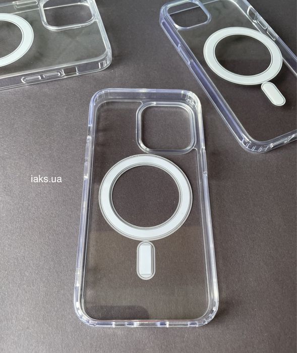 Чохол MagSafe Clear Case прозорий акриловий кейс айфон iPhone 14 Pro
