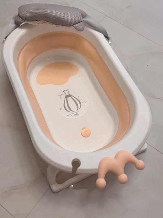 Ванночка детская корона стильная складная