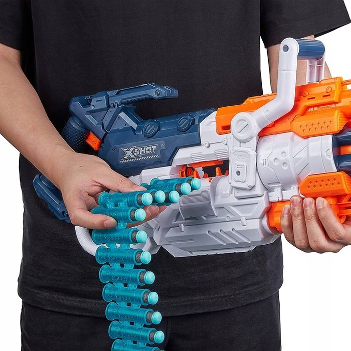 X-shot Karabin Crusher Minigun + 30 Strzałek Nerf