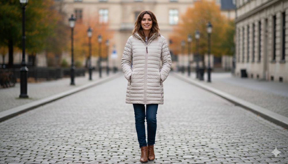 Жіноча куртка бежева