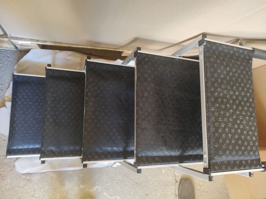 Schody dla psa aluminiowe