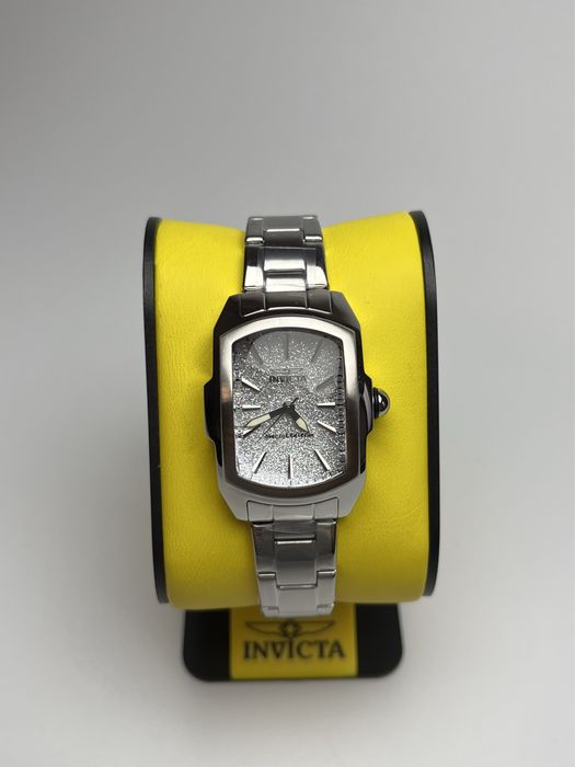 Invicta 49826, жіночий сріблястий годинник, invicta lupah