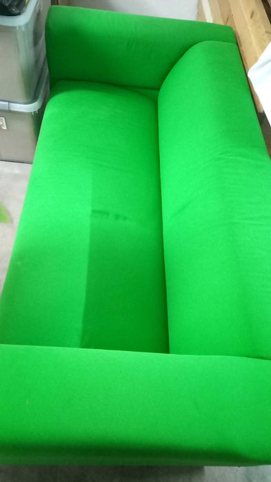 Sofá 3 pessoas verde