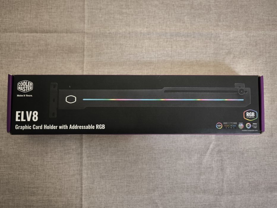 ELV8 GPU Horizontal bracket A-RGB - Cooler Master