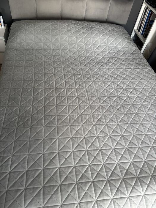 Narzuta 220x240 szara