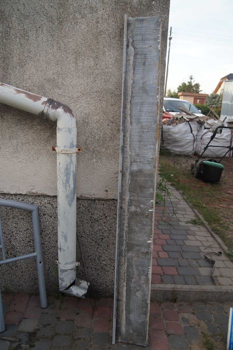 parapet stalowy 190 x 20