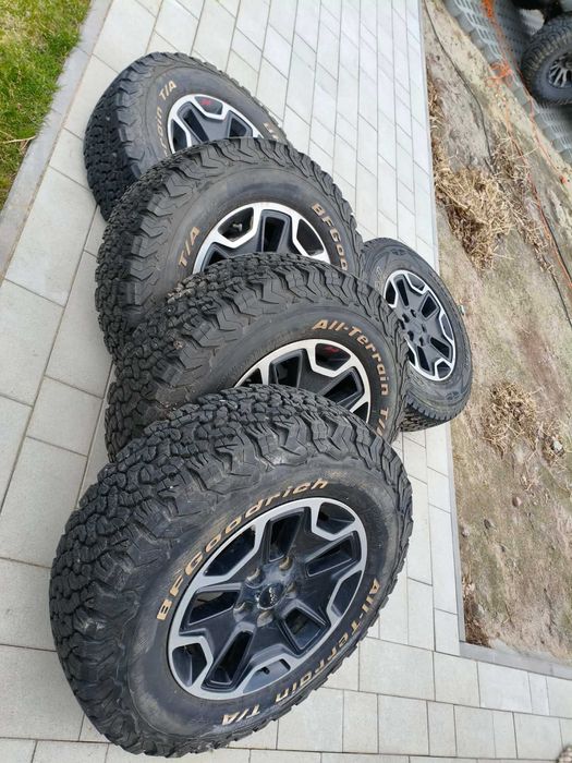 Koła Jeep Wrangler 31,5" + BFGoodrich AT KO2 5x127