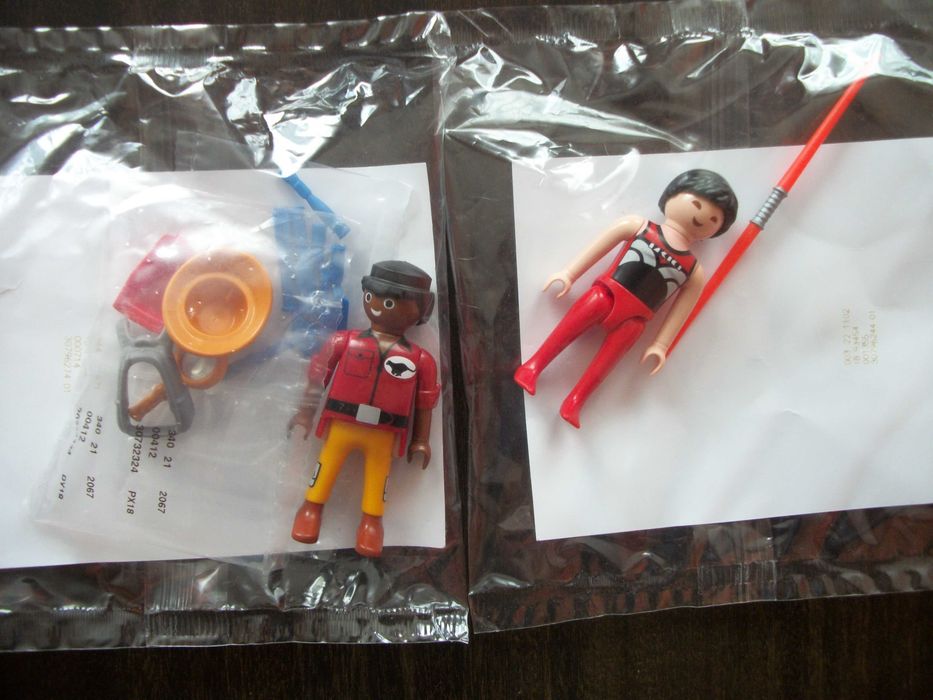 Playmobil 2 nowe figurki akrobata i strażnik rezerwatu