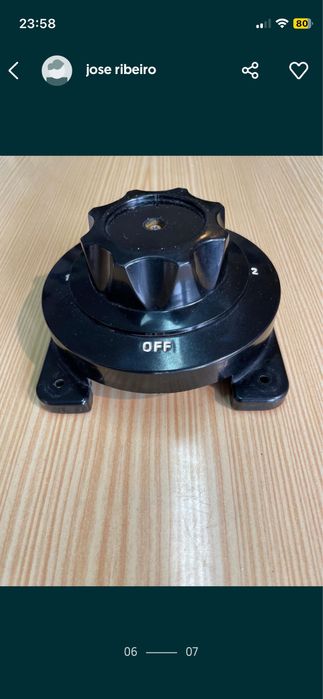 Interruptor / Seletor de bateria