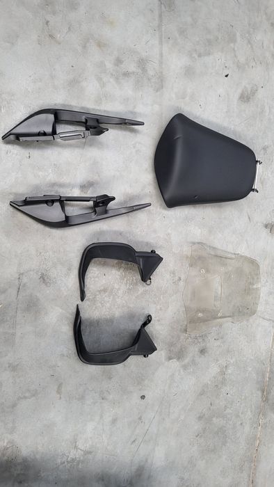 Honda nc 750 x 2016+ fotel siedzenie szyba  raczki pasazera handbary
