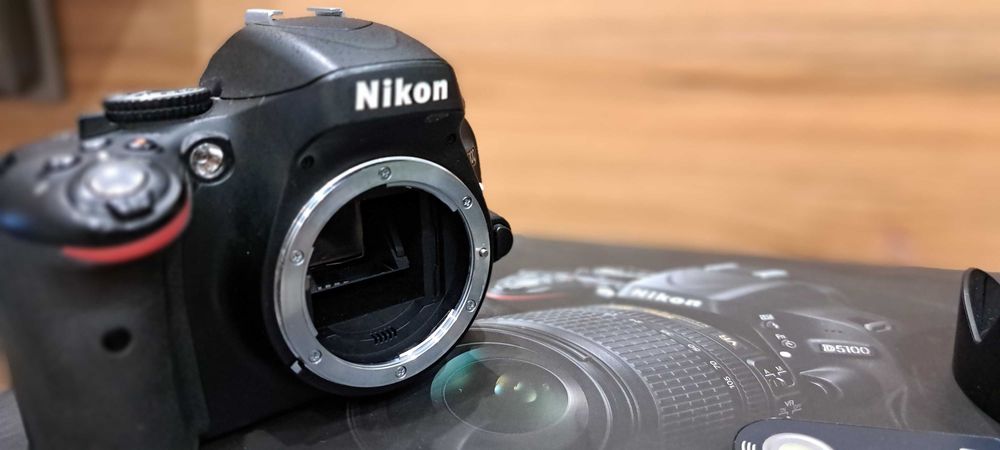 Aparat lustrzanka Nikon D5100 + 18-105 mm VR czarny