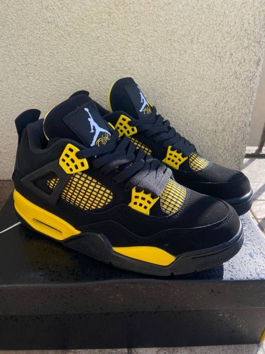 Buty Nike Air Jordan 4 Retro Yellow Thunder