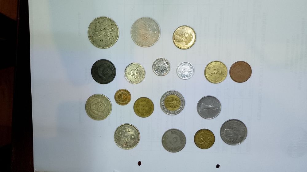 Монети різні СССР,Єгипет