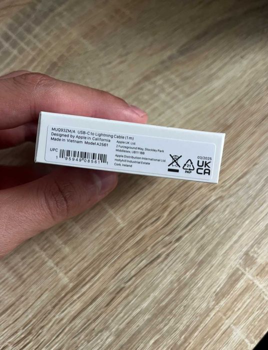 Kabel usb-c – Lightning 1m – szybkie ładowanie iPhone