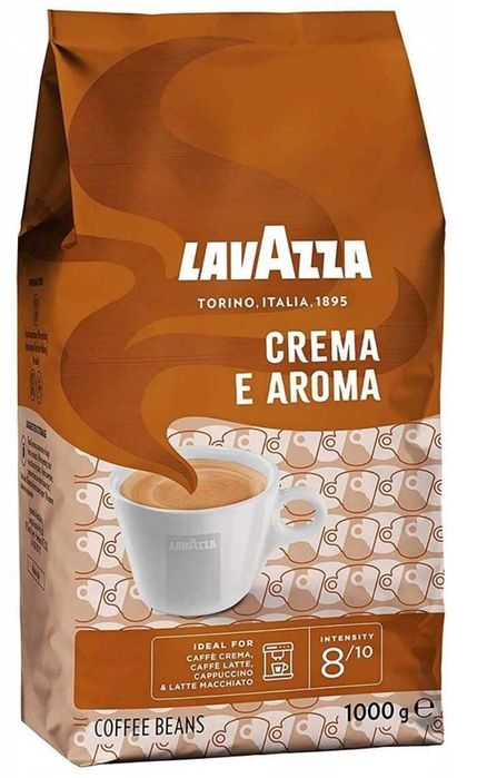 Kawa ziarnista mieszana Lavazza Crema e Aroma 1kg - większa ilość FV