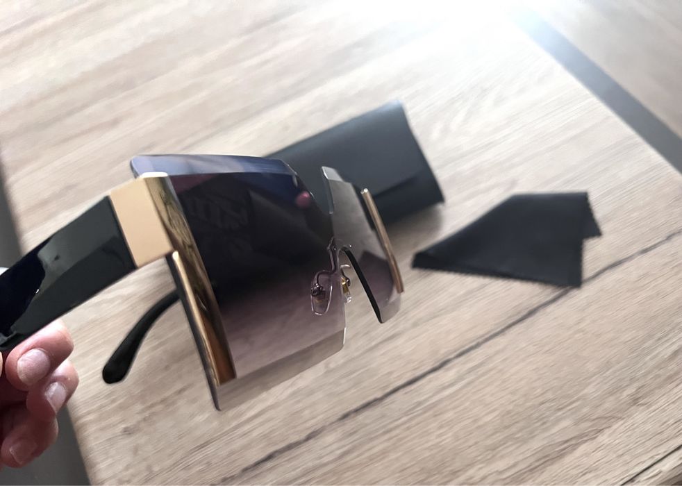 NOWE okulary damskie z etui