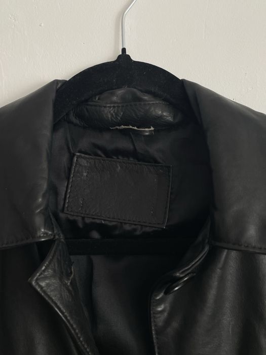 Шкіряний піджак (невідомого бренда) розмір M