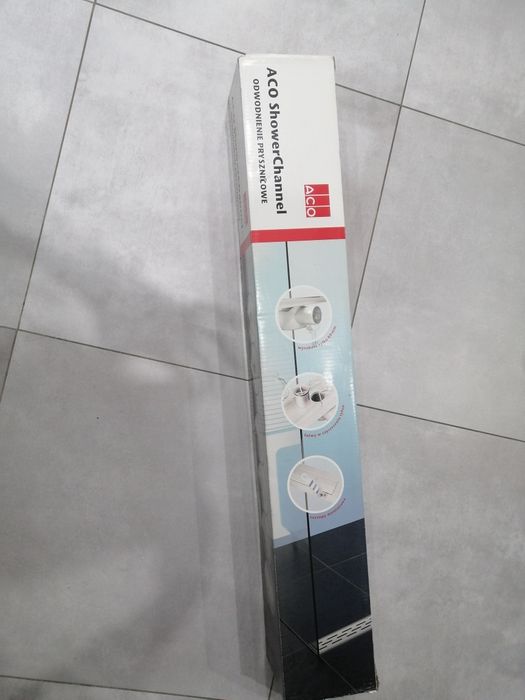 Odwodnienie prysznicowe proste z kołnierzem firmy ACO Shower 70x885