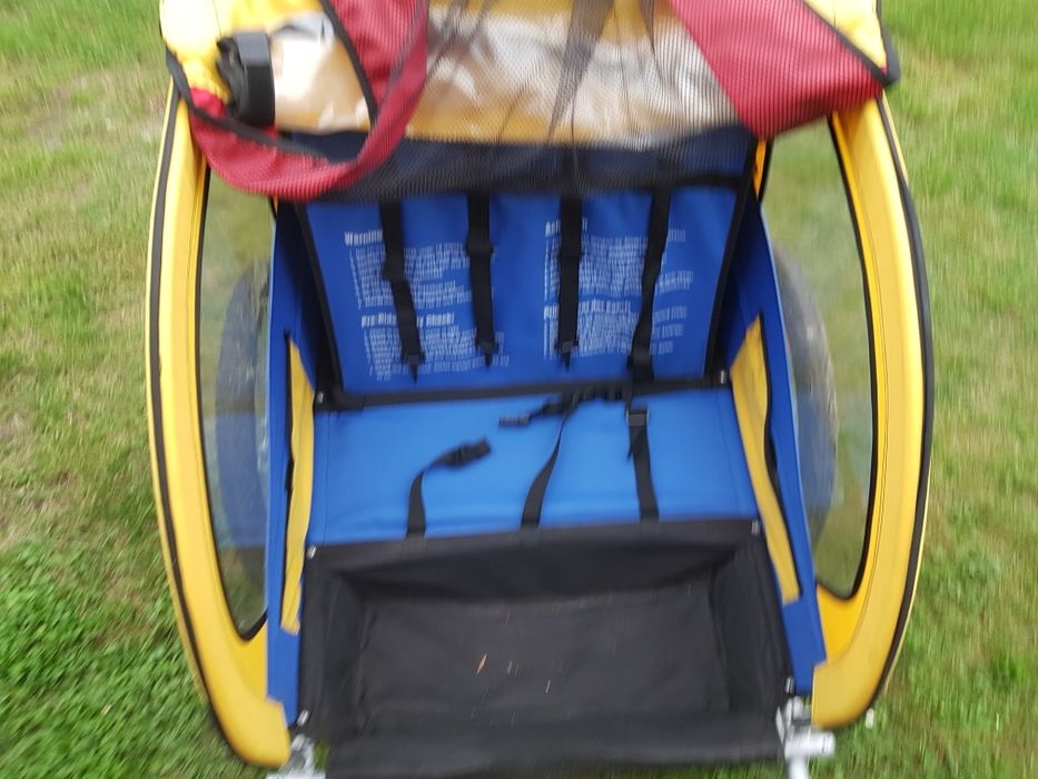 Wózek do roweru riksza przyczepka rowerowa