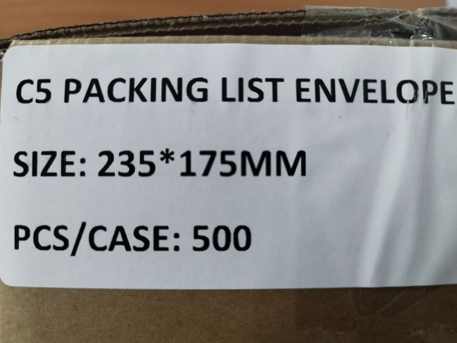 Koperty kurierskie (Przylgi) C5