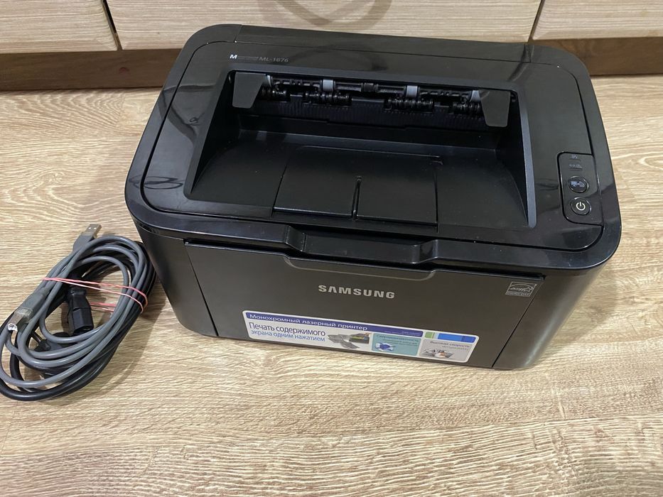 Лазерний Принтер Samsung ML-1676 + USB cable