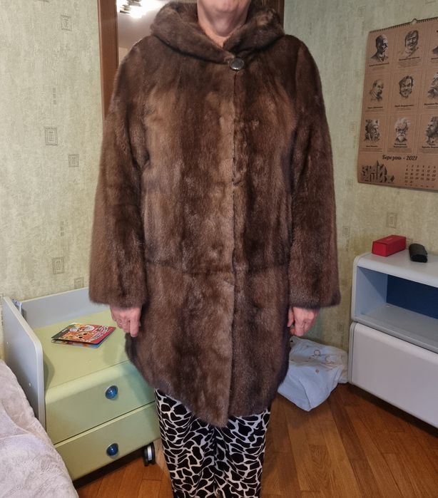 Шуба норкова 46 розмір