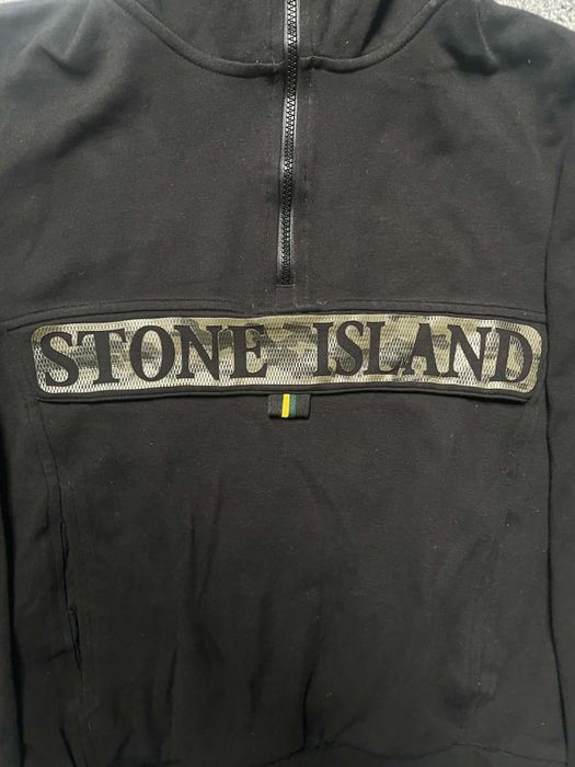 Czarna bluza Stone island hooligans style