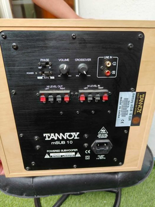Subwoofer Tannoy Mercury mSUB 10 EUR