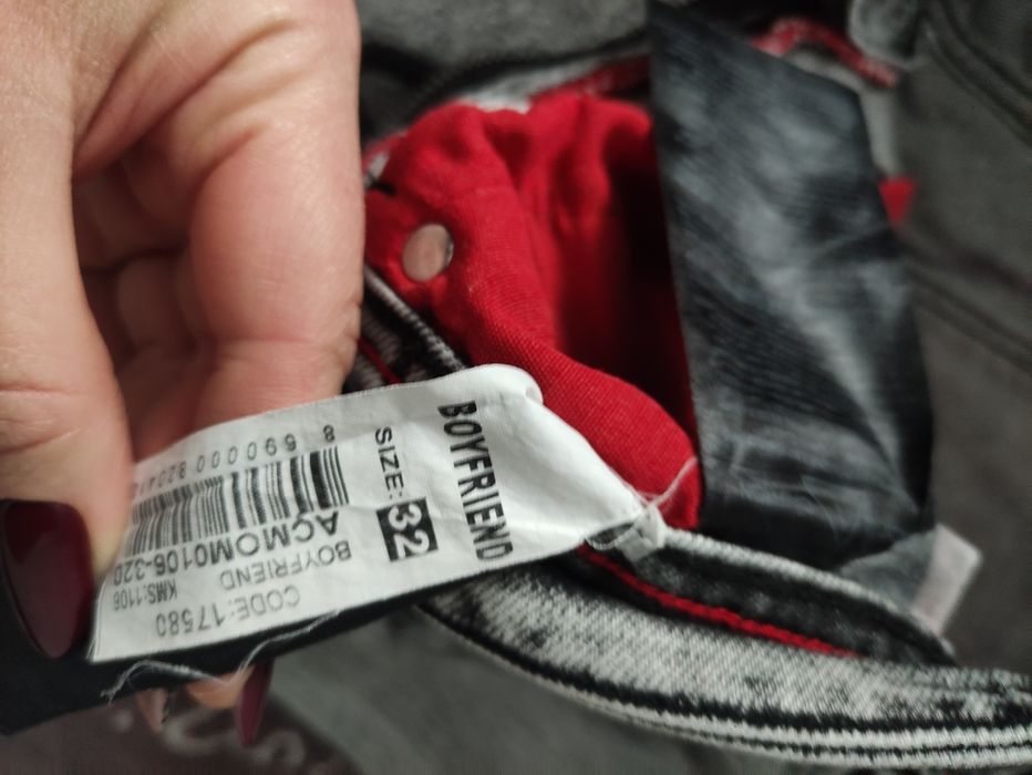 Джинси бойфренд 32 розмір