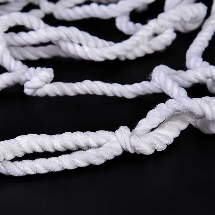 NOWA siatka do bramki 3x2m piłkarskiej 300x200 bramka gruba biała