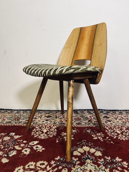 Krzesla PRL Lollipop F Jirak Tatra Nabytok Czechy mat 1958 kolekcje