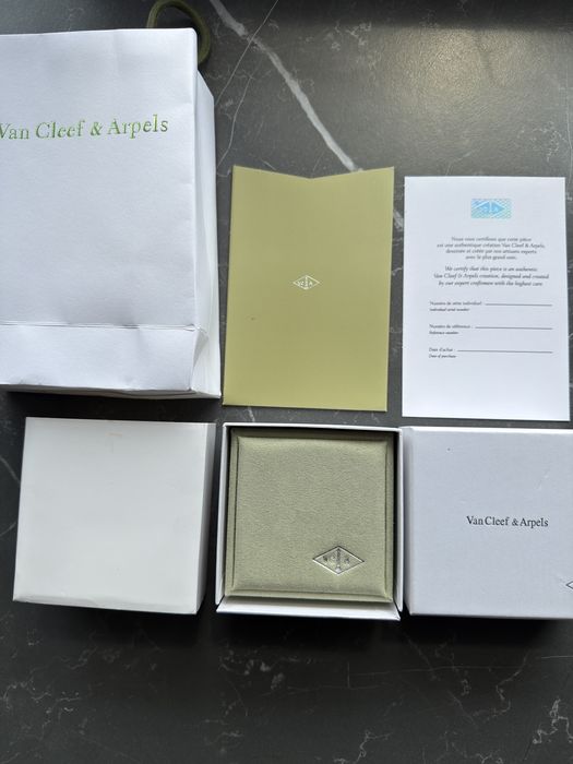 Сережки Van Cleef напилення золота останні