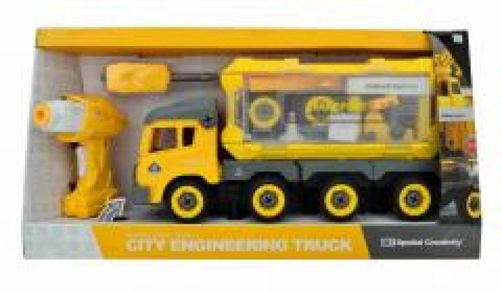 Pojazd do skręcania - Ciężarówka R/C pudełko,141x506 mm