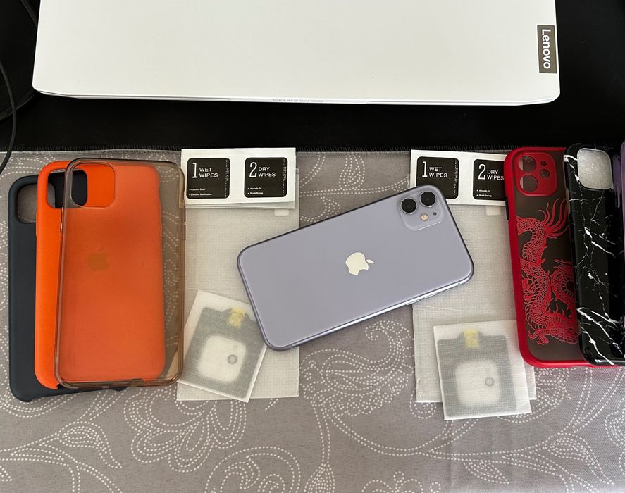 iPhone 11/64gb fioletowy bdb