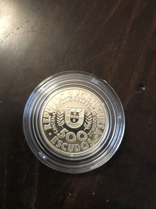 Medalha Prata Eça De Queiroz