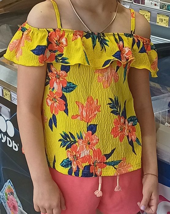 Майка топ для дівчинки 9-10