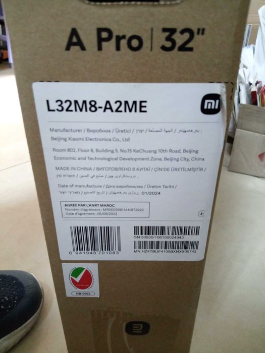 Телевизор xiaomi mi 32 на запчасти матрица целая