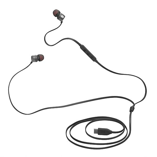 Słuchawki JBL Tune 310C dokanałowe przewodowe USB-C - czarne