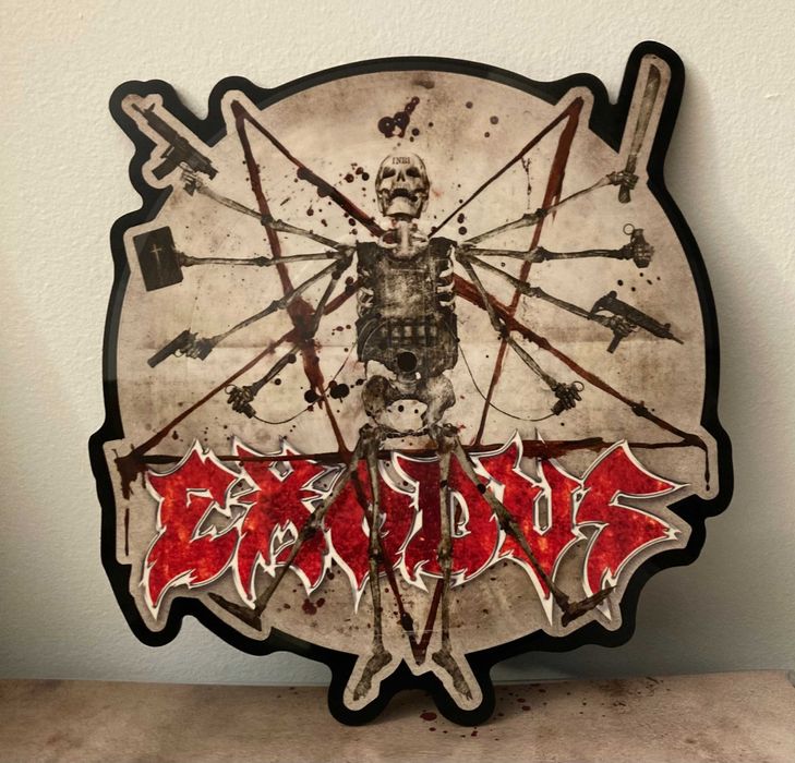 Vinyl Shaped Picture Disc - Exodus - Downfall