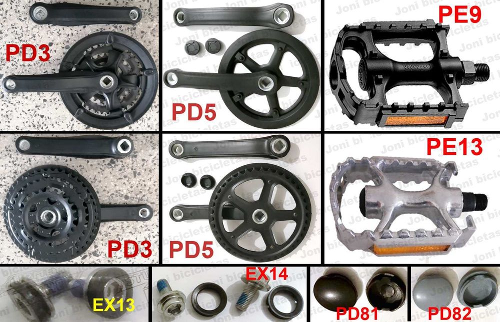 Peças de MTB (bicicleta de montanha)