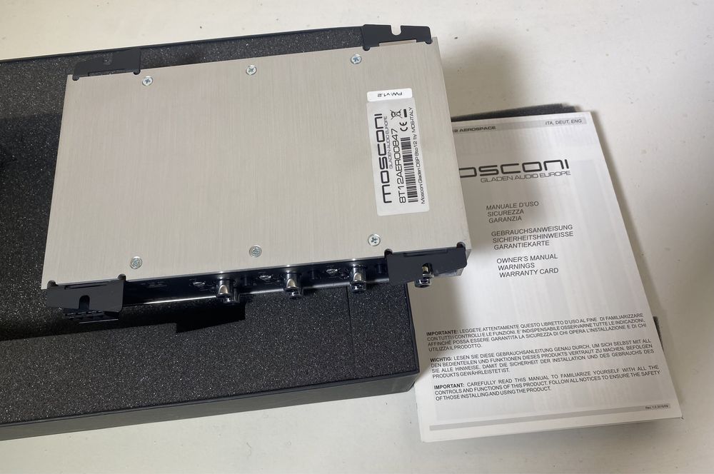 Аудиопроцессор Mosconi Gladen DSP 8TO 12 AEROSPACE