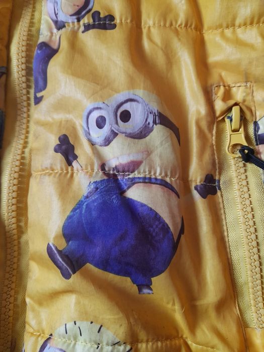 Куртка деми/миньоны/7-9лет