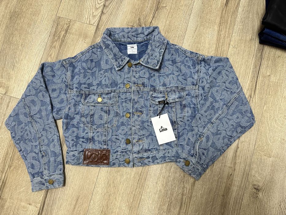 Джинсова куртка lois коротка