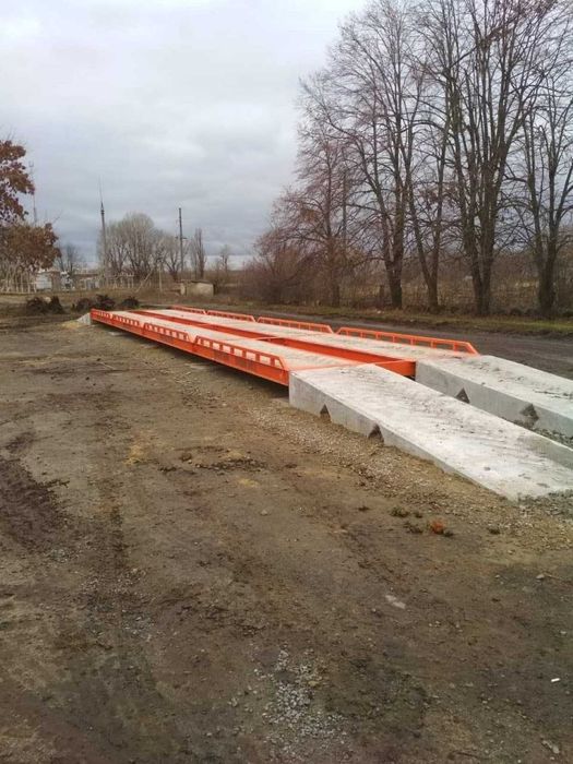 Автомобільні ваги 18м 80т. Автомобильные весы 18 метров 80 тонн