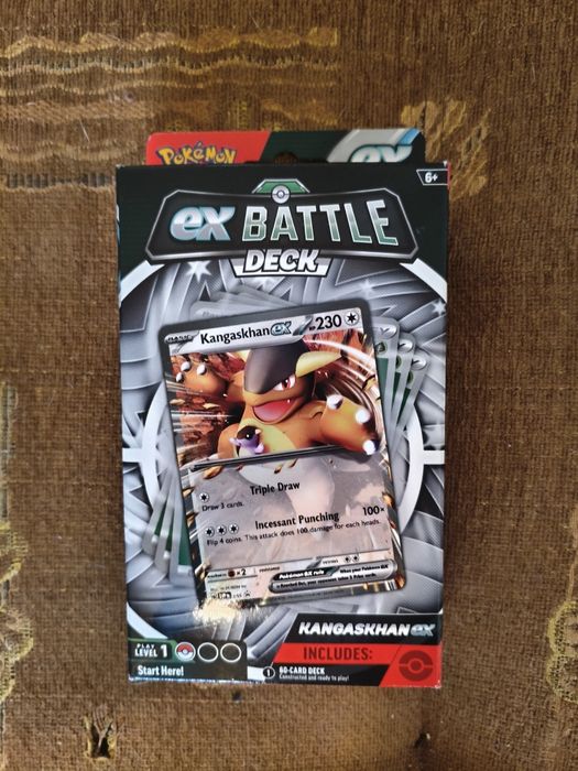 Pokemon Deck Kangaskhan nowy nadaje się do gry TCG