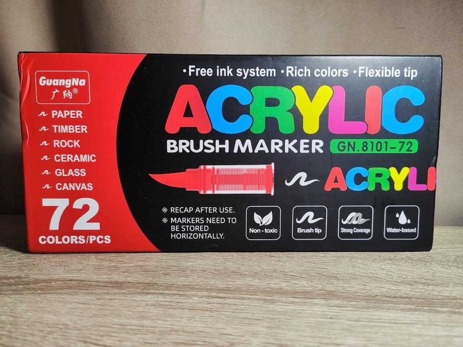 Акрилові маркери GuangNa 72